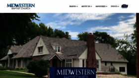 What Midwesternbaptistchurch.org website looked like in 2021 (3 years ago)