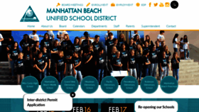 What Mbusd.org website looked like in 2021 (4 years ago)