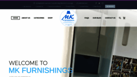What Mkfurnishings.co.uk website looked like in 2021 (3 years ago)