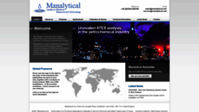 What Manalytical.com website looked like in 2021 (3 years ago)
