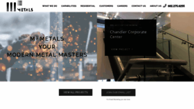 What M3-metals.com website looked like in 2021 (3 years ago)