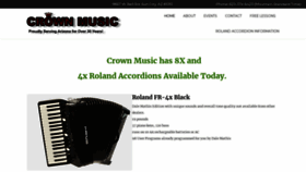 What Mycrownmusic.net website looked like in 2021 (3 years ago)