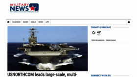 What Militarynews.com website looked like in 2021 (3 years ago)