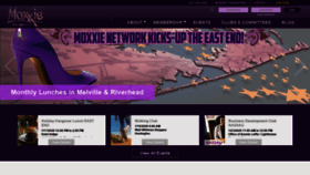 What Moxxienetwork.com website looked like in 2021 (3 years ago)