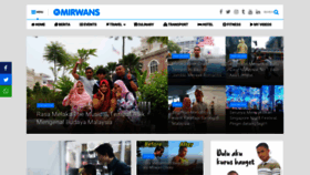 What Mirwans.com website looked like in 2021 (3 years ago)