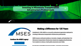 What Mses.org website looked like in 2021 (3 years ago)