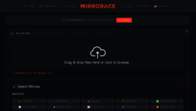 What Mirrorace.org website looked like in 2021 (3 years ago)