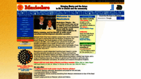 What Mexicolore.co.uk website looked like in 2021 (3 years ago)