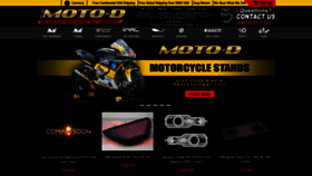 What Motodracing.com website looked like in 2021 (3 years ago)
