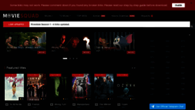 What Moviessquad.com website looked like in 2021 (3 years ago)