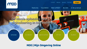 What Moo.nl website looked like in 2021 (3 years ago)