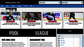 What Markerzone.com website looked like in 2021 (3 years ago)