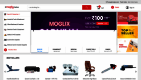 What Moglix.com website looked like in 2021 (3 years ago)