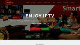 What Mungutv.com website looked like in 2021 (3 years ago)