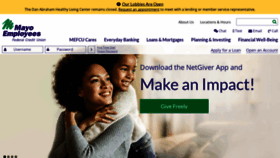 What Mayocreditunion.org website looked like in 2021 (3 years ago)