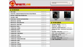 What Mp3kutu.com website looked like in 2021 (3 years ago)