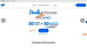 What Movistar.com.ar website looked like in 2021 (3 years ago)