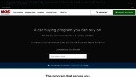 What Militaryautosource.com website looked like in 2021 (3 years ago)