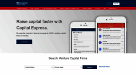 What Mycapital.com website looked like in 2021 (3 years ago)