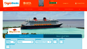 What Magiccruises.co.uk website looked like in 2021 (3 years ago)