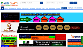 What Mlmdiary.com website looked like in 2021 (3 years ago)