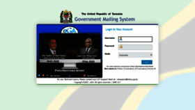 What Mail.kilimo.go.tz website looked like in 2021 (3 years ago)