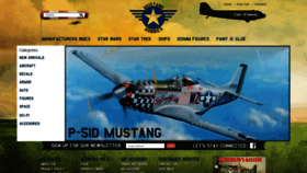 What Mustang-hobbies.com website looked like in 2021 (3 years ago)