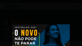 What Metodista.br website looked like in 2021 (3 years ago)