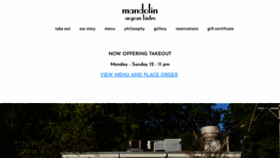 What Mandolinmiami.com website looked like in 2021 (3 years ago)
