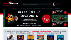 What Media-dealer.de website looked like in 2021 (3 years ago)