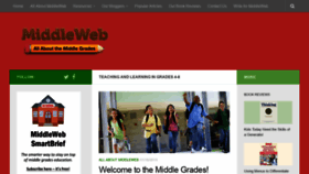 What Middleweb.com website looked like in 2021 (3 years ago)