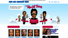 What Morphthing.com website looked like in 2021 (3 years ago)