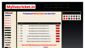 What My3.mylivecricket.live website looked like in 2021 (3 years ago)