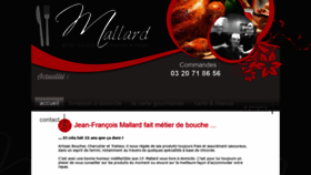What Mallard-traiteur.fr website looked like in 2021 (3 years ago)