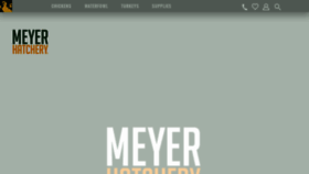 What Meyerhatchery.com website looked like in 2021 (3 years ago)
