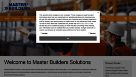 What Master-builders-solutions.com website looked like in 2021 (3 years ago)