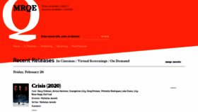 What Mrqe.com website looked like in 2021 (3 years ago)