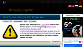 What Mycyberuniverse.com website looked like in 2021 (3 years ago)