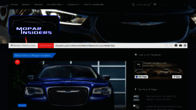 What Moparinsiders.com website looked like in 2021 (3 years ago)