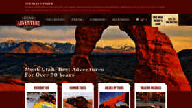What Moabadventurecenter.com website looked like in 2021 (3 years ago)