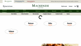 What Mackenzieltd.com website looked like in 2021 (3 years ago)