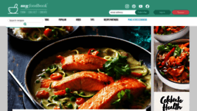 What Myfoodbook.com.au website looked like in 2021 (3 years ago)
