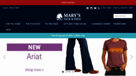 What Marystack.com website looked like in 2021 (3 years ago)