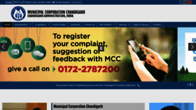 What Mcchandigarh.gov.in website looked like in 2021 (3 years ago)
