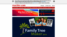 What Mackiev.com website looked like in 2021 (3 years ago)