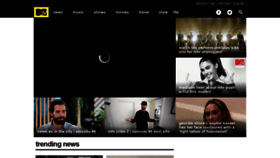 What Mtv.co.uk website looked like in 2021 (4 years ago)
