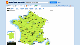 What Meteorama.fr website looked like in 2021 (3 years ago)