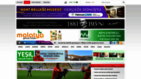 What Malatyaguncel.com website looked like in 2021 (3 years ago)