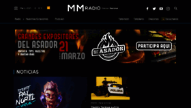 What Mmradio.com website looked like in 2021 (3 years ago)