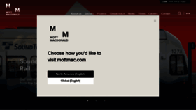 What Mottmac.com website looked like in 2021 (3 years ago)